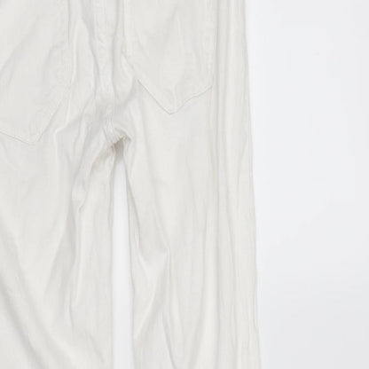 Womens UK Size M molly Regular Fit Skinny White Jeans