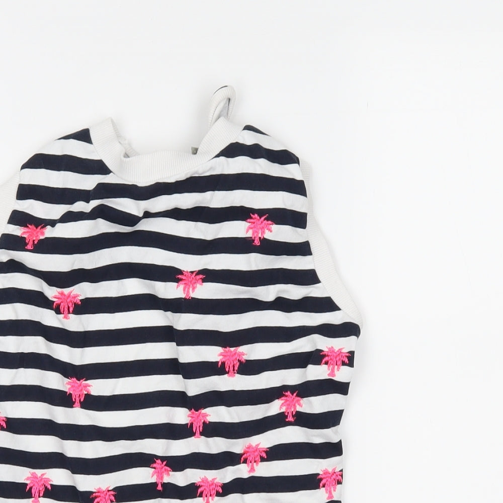 Womens UK Size 8 ASOS Blue Basic Tank