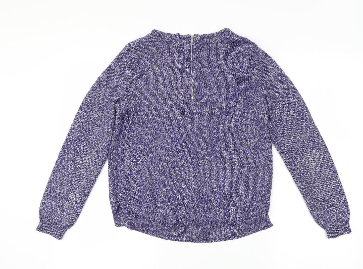 H&M Womens Blue   Pullover Jumper Size 10