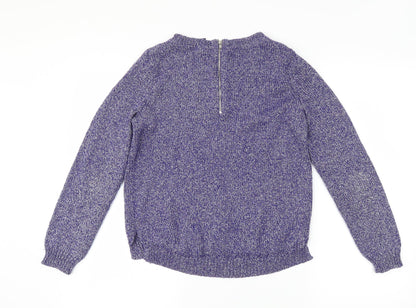 H&M Womens Blue   Pullover Jumper Size 10