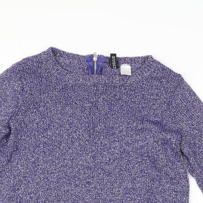 H&M Womens Blue   Pullover Jumper Size 10