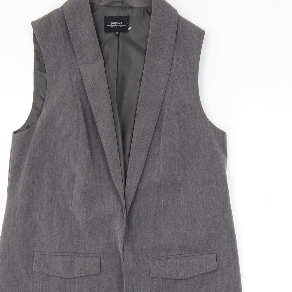 Papaya Womens Grey   Jacket  Size 12
