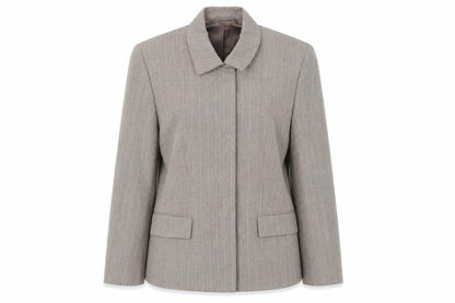 Womens UK Size 12 NEXT Petites Grey Suit Jacket
