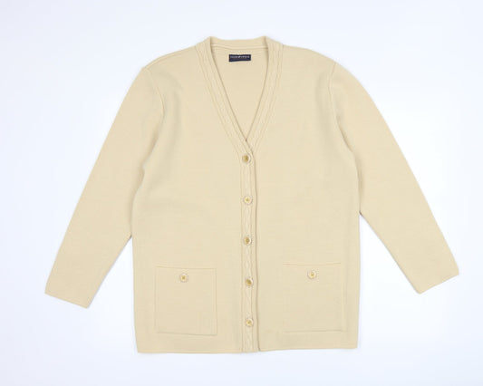 Canada Womens Beige   Jacket Coatigan Size M