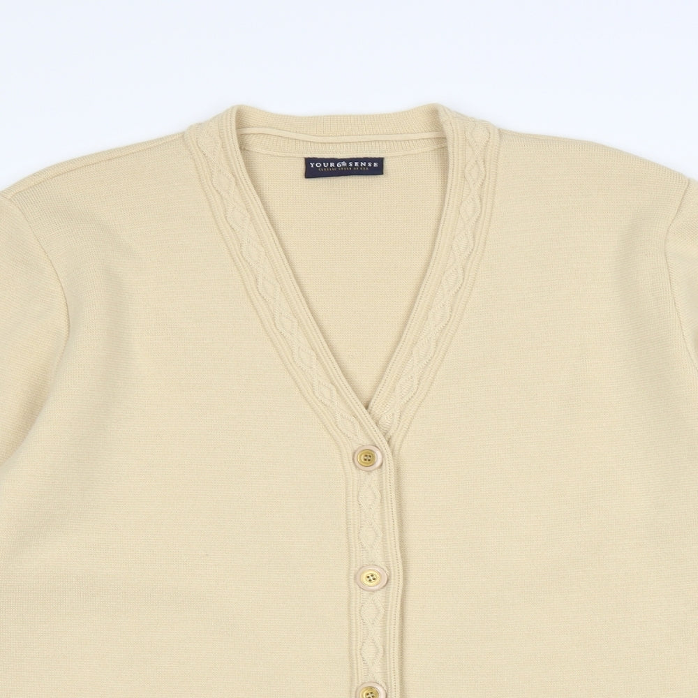 Canada Womens Beige   Jacket Coatigan Size M