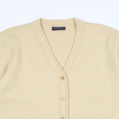 Canada Womens Beige   Jacket Coatigan Size M