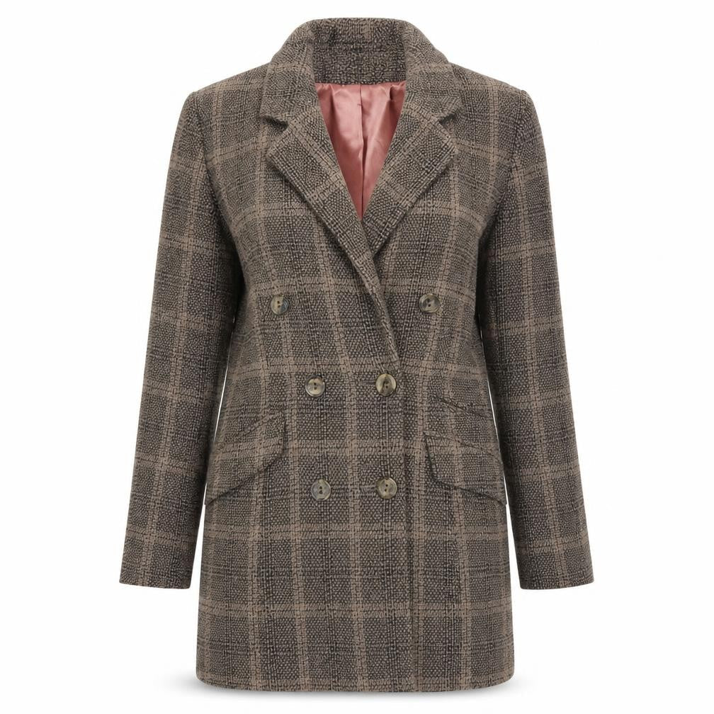 Womens UK Size 8 Wallis Regular Brown Suit Jacket