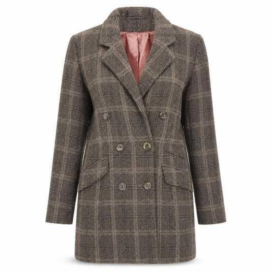 Womens UK Size 8 Wallis Regular Brown Suit Jacket