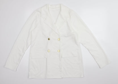 Womens UK Size M Preworn White