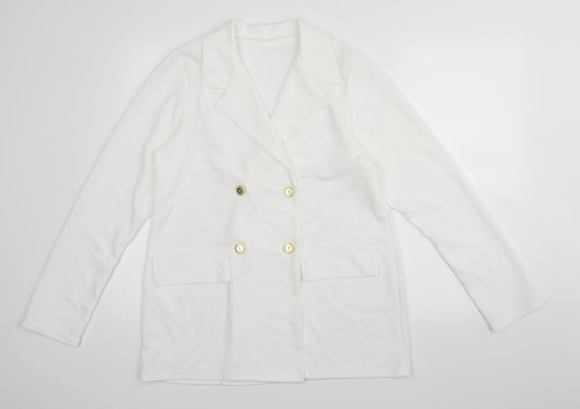 Womens UK Size M Preworn White