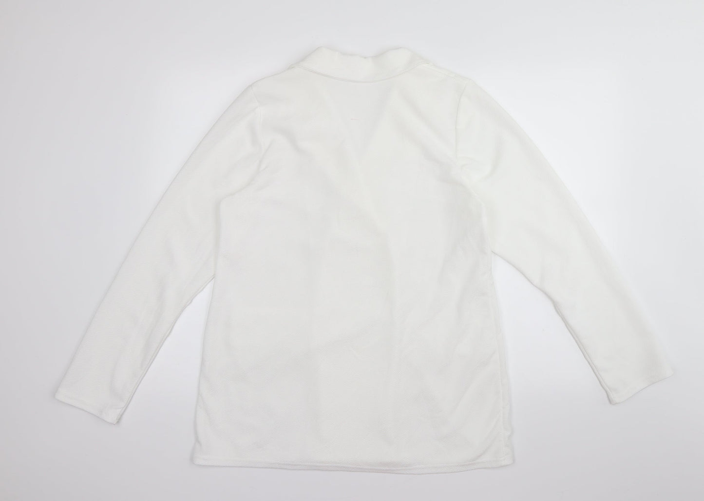 Womens UK Size M Preworn White