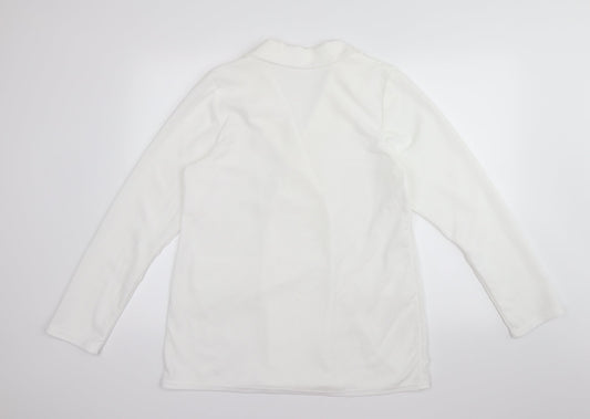 Womens UK Size M Preworn White