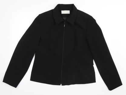 Womens UK Size 14 AMARANTO Black Jacket