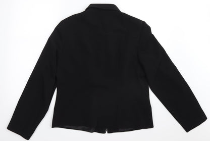 Womens UK Size 14 AMARANTO Black Jacket