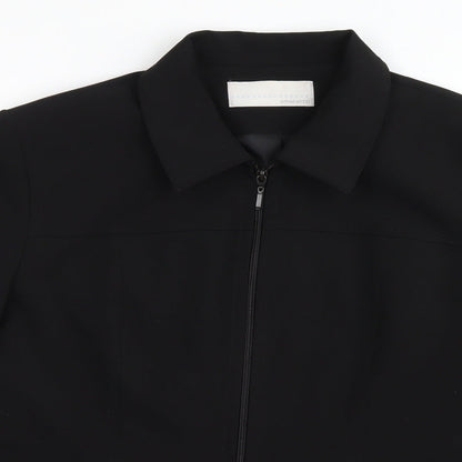Womens UK Size 14 AMARANTO Black Jacket