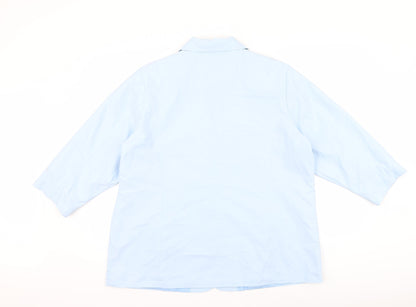 Womens UK Size 20 Marks and Spencer Blue Jacket
