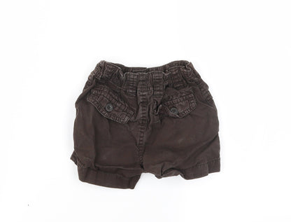 H&M Boys Brown   Cropped Trousers