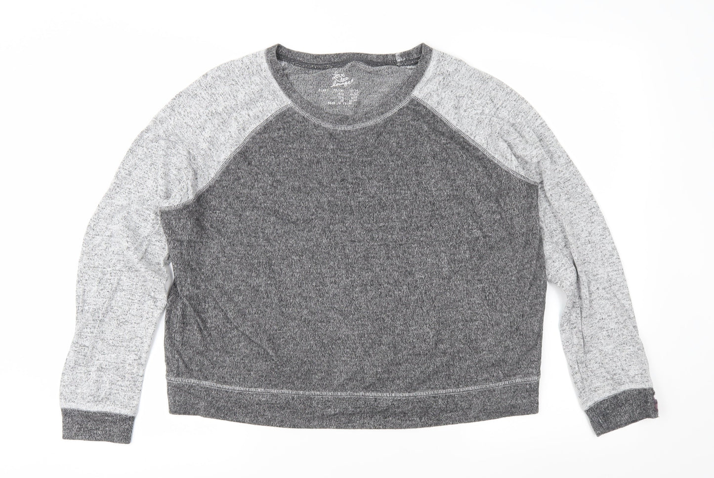 Love to Lounge Womens Grey   Top Pyjama Top Size 12