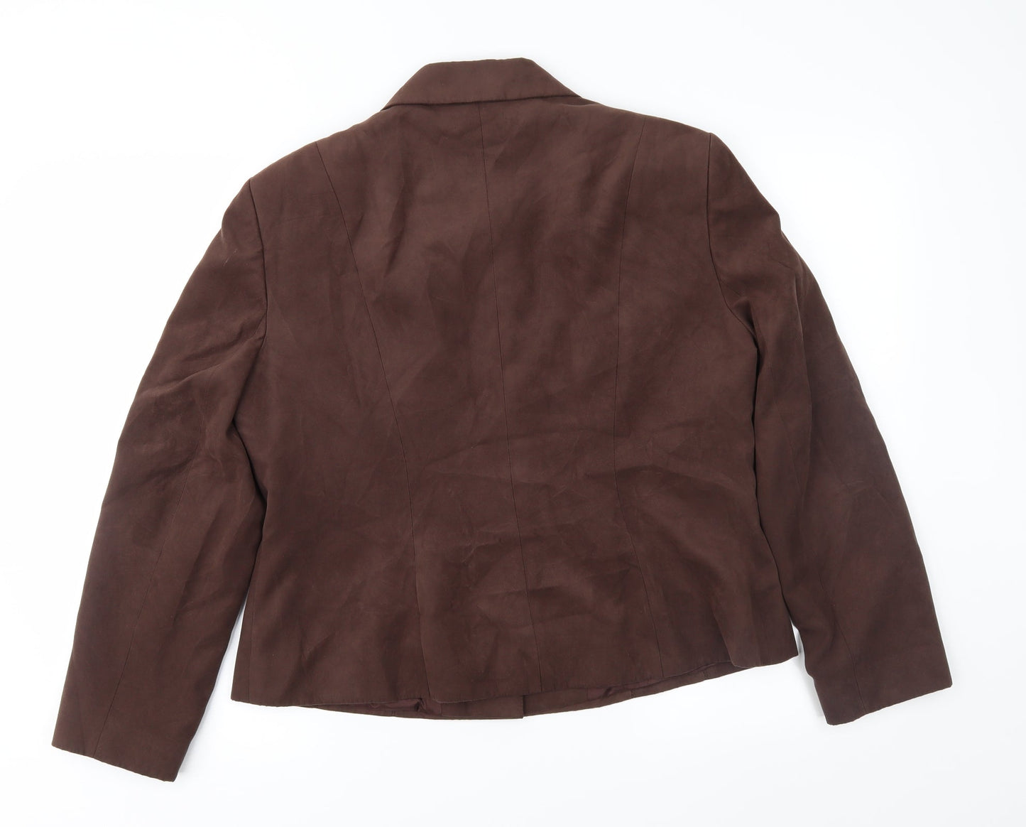 Womens UK Size 16 Anne Brooks Brown Jacket