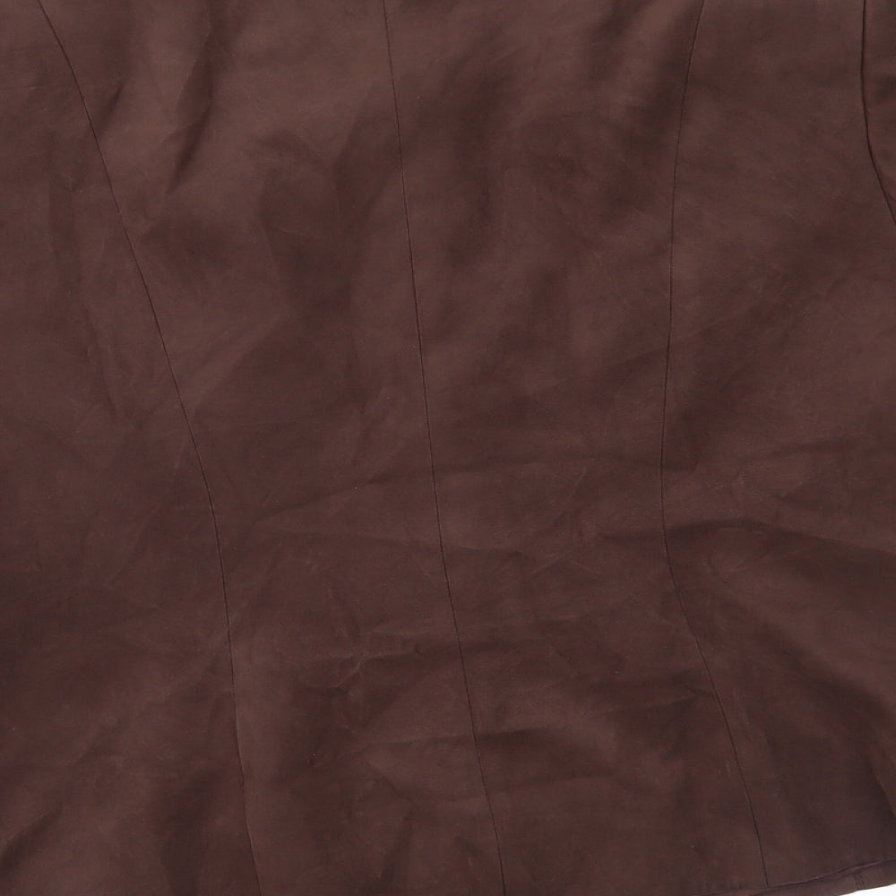 Womens UK Size 16 Anne Brooks Brown Jacket
