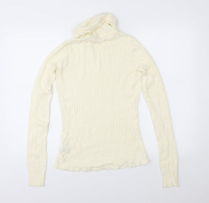 Blackriver Womens Ivory  Knit Pullover Jumper Size 14