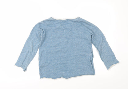 Ebbe Girls Blue   Pullover Sweatshirt Size 8 Years