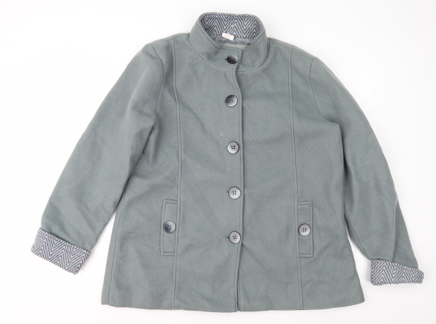 Womens UK Size M Anne De Lancay Grey Jacket