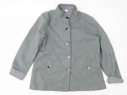 Womens UK Size M Anne De Lancay Grey Jacket