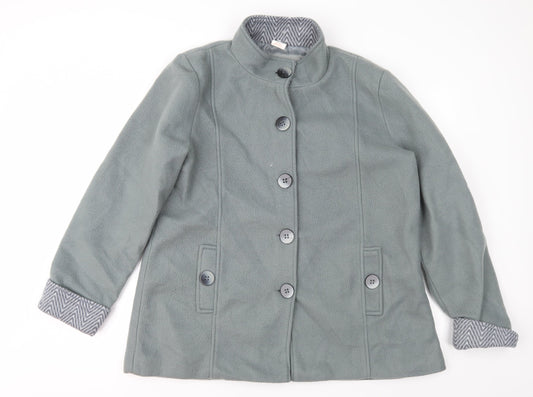 Womens UK Size M Anne De Lancay Grey Jacket
