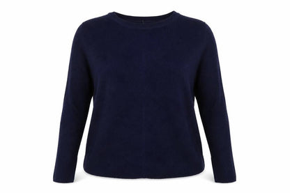 Topshop Womens Blue   Pullover Jumper Size 10  - BACK SPLIT