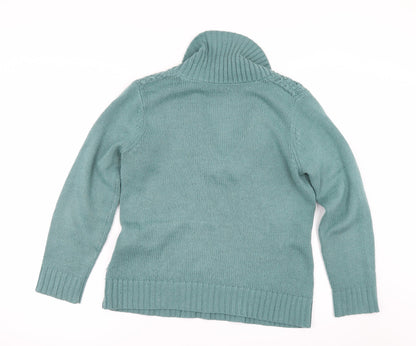 Bonmarché Womens Green Pullover Jumper Size S