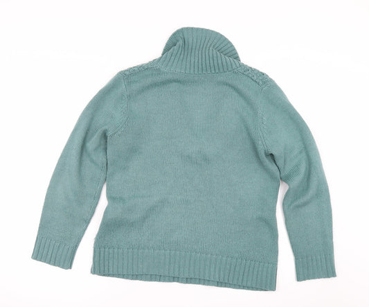 BM Womens Green   Pullover Jumper Size S