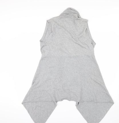 Primark Womens Grey   Cardigan Jumper Size 10