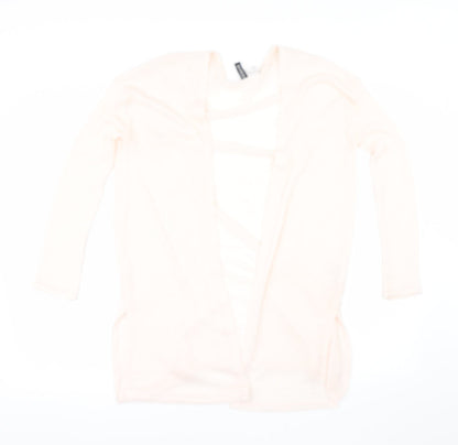 H&M Womens Pink   Cardigan Jumper Size S