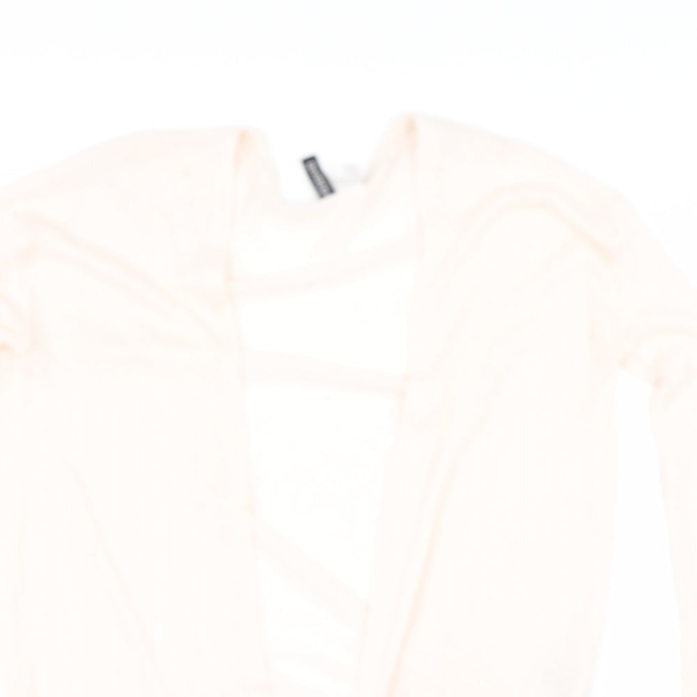 H&M Womens Pink   Cardigan Jumper Size S
