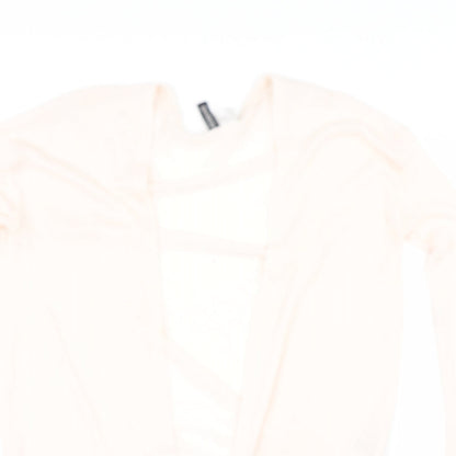H&M Womens Pink   Cardigan Jumper Size S
