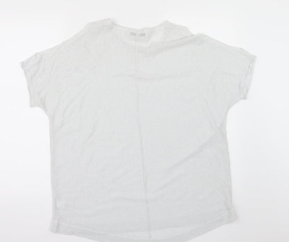 Womens UK Size L NEXT Silver Basic