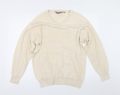 bas harbour Mens Ivory   Pullover Jumper Size M