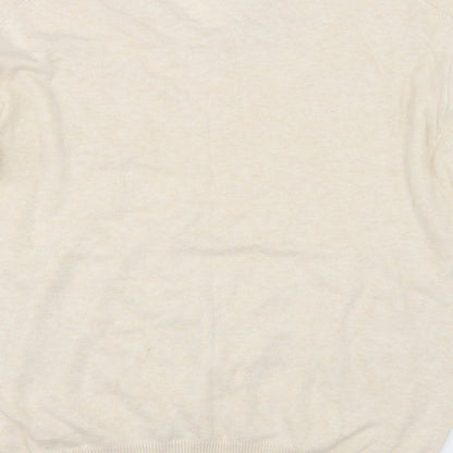 bas harbour Mens Ivory   Pullover Jumper Size M