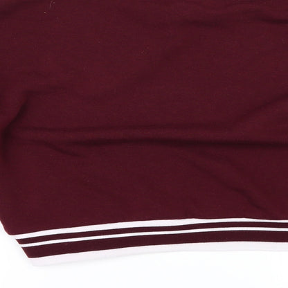 Primark Womens Red   Pullover Sweatshirt Size XS