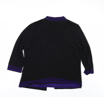 Per Una` Womens Black   Pullover Jumper Size 18