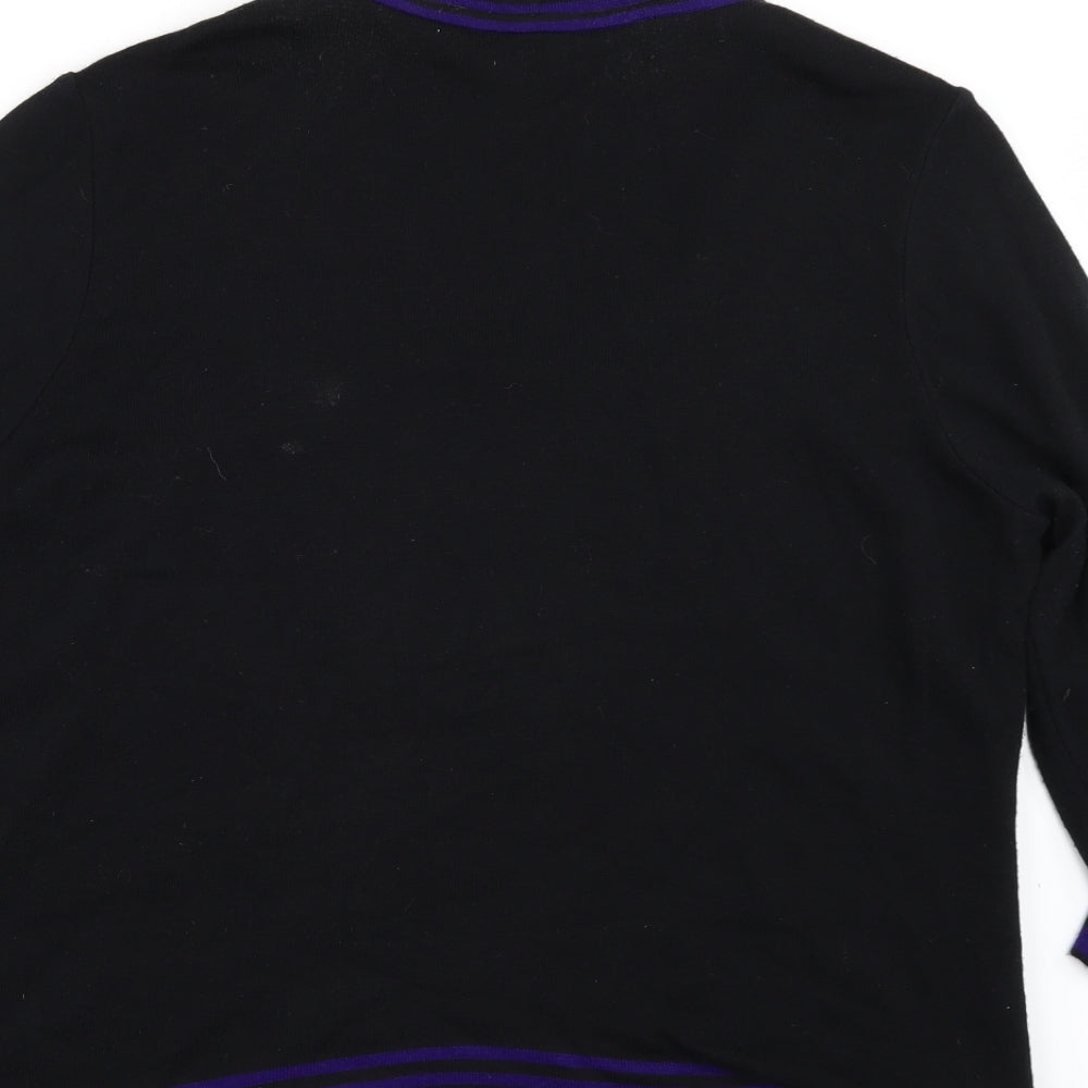 Per Una` Womens Black   Pullover Jumper Size 18