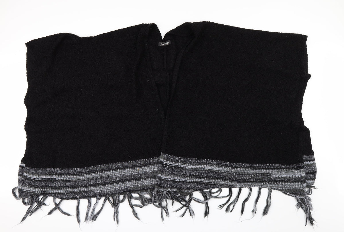 ALEXARA Womens Black    Shawl/Wrap