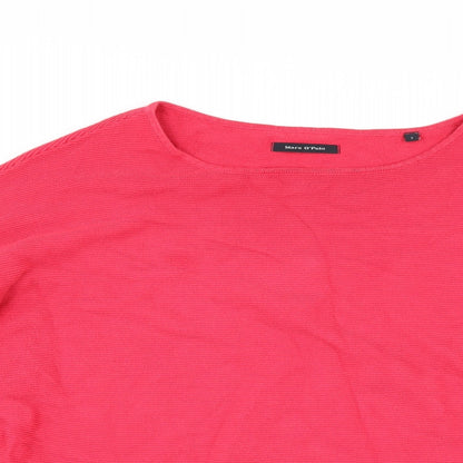 Womens UK Size S Mrco o'polo Pink Pullover Sweatshirt