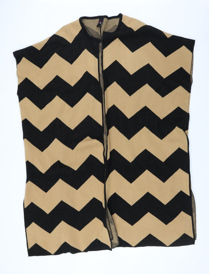 Gok for Tu  Womens Beige Geometric  Cardigan Jumper Size S