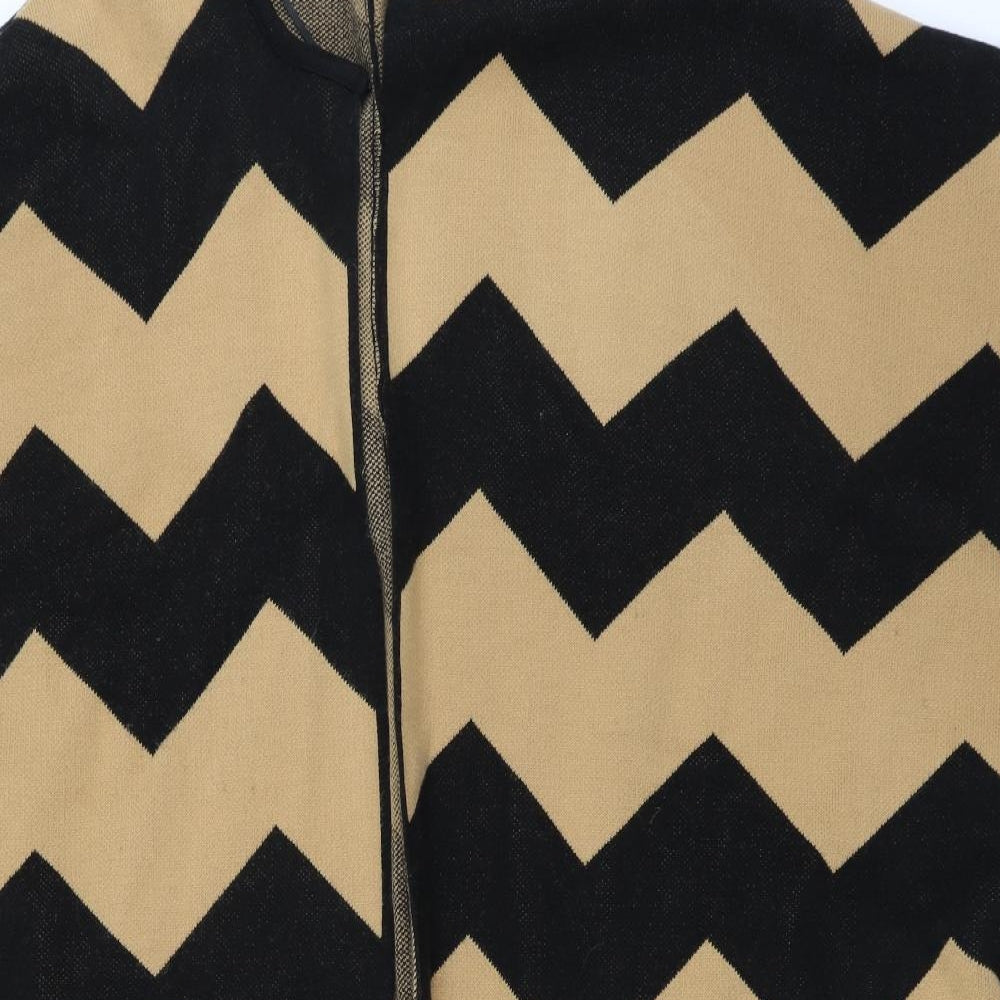 Gok for Tu  Womens Beige Geometric  Cardigan Jumper Size S