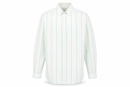 Mens UK Size 16 Chardonay Ivory  Button-Up Long Sleeve Casual Shirt