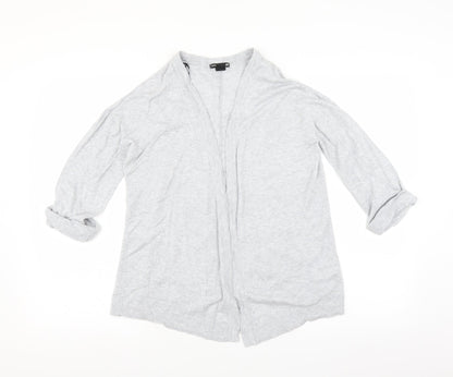 H&M Womens Grey   Cardigan Jumper Size S