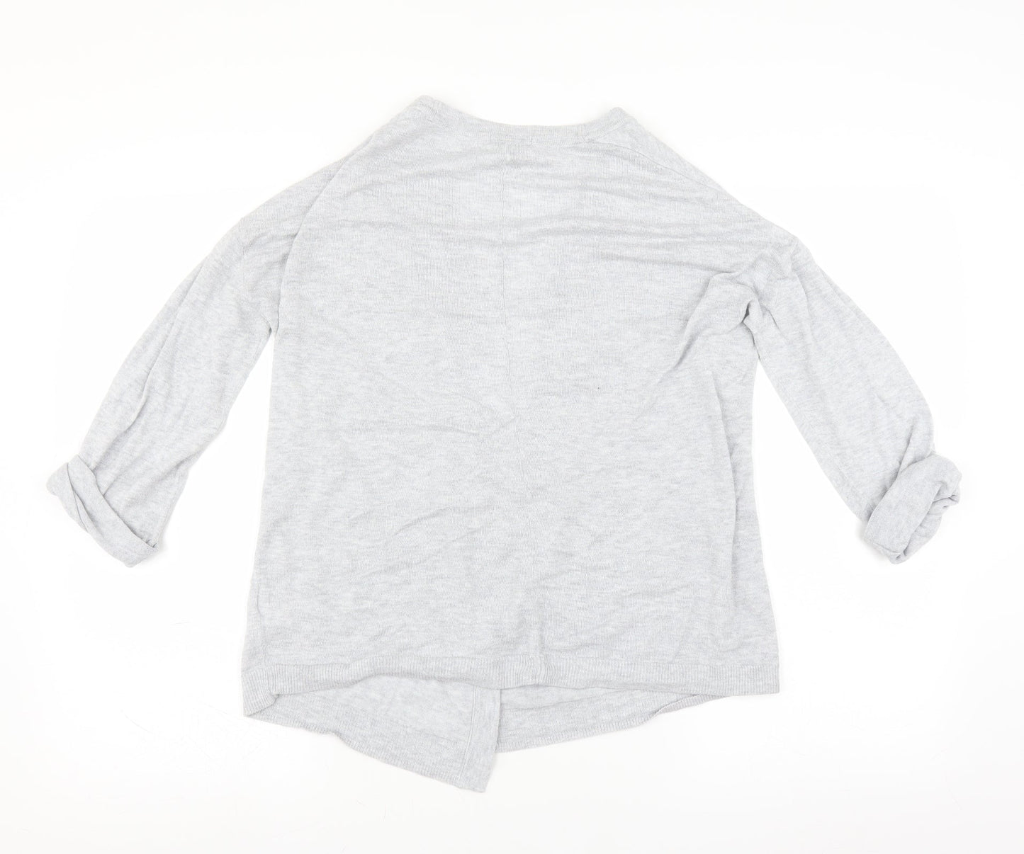 H&M Womens Grey   Cardigan Jumper Size S