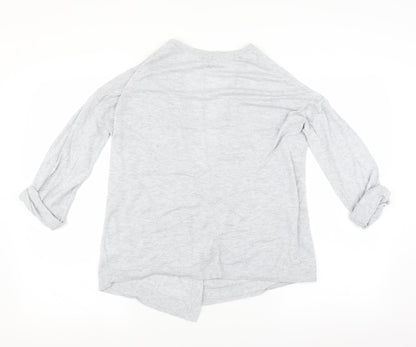 H&M Womens Grey   Cardigan Jumper Size S